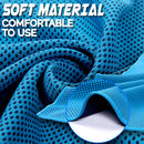 idrop Ice Cooling Towel for Outdoor Sports Activities [ 88cm x 35cm ]
