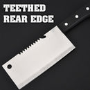 idrop Cooking Kitchen Chopping Knife with Teethed Edges