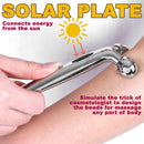 idrop 3D Roller Face & Body Massager with Solar Micro Current / Alat Urut Muka dan Badan dengan Tenaga Solar / 带太阳能微电流的 3D 滚轮面部和身体按摩器