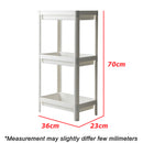 idrop [ 3 LAYER ] Household Storage Plastic Shelf / Rak Plastik Simpanan Barang / 3层家用储物塑料架子
