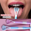 idrop [ 8PCS ] 2 IN 1 Toothbrush + Tongue Scraper / Berus Gigi & Pencuci Lidah / 8支装牙刷 带刮舌器