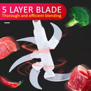 idrop [ 5 Liter ] 4 Speed Kitchen Meat Blender Grinder Machine / Mesin Pengisar Daging Pelbagai Kelajuan Mengisar / 5L新款绞肉和面机4速