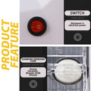 idrop Multifunction Electric Knife and Scissor Sharpener / Pengasah Pisau dan Gunting Elektrik / 电动磨刀器