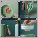 idrop [ 1L ] Thermos Insulation Pot with Glass Liner Jug Flask / Kelalang Jag Termos Minuman / 1L欧式塑料保温壶(玻璃内胆)