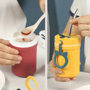 idrop 330ml Portable Eating Drinking Cup + Spoon