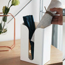 idrop Tissue Box & Plastic Roll Wall Mounted Holder and Household Item Storage