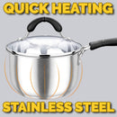 idrop [ 18CM ] Milk Pot Induction Stainless Steel Cooking Pot