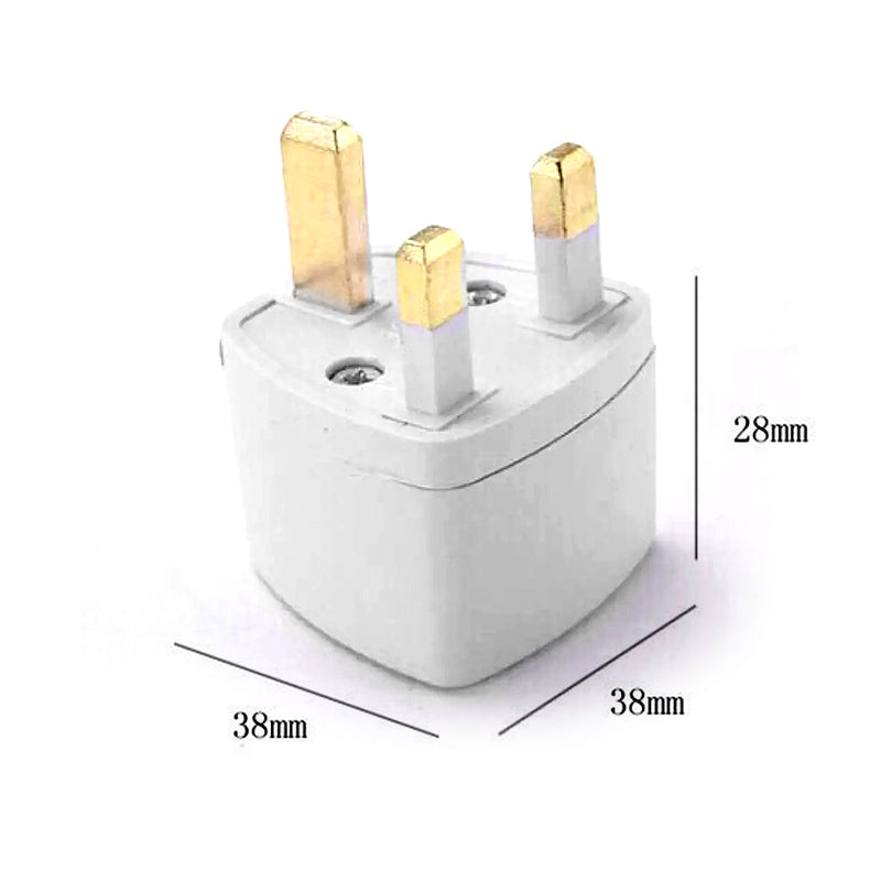 idrop 3-PIN UK Plug Travel Adapter Conversion Socket [ 250V Max : 10A 1000W ]
