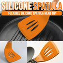 idrop Kitchen Nonstick Silicone Cooking Spatula with Wooden Handle / Spatula Dapur Memasak Dengan Pemegang Kayu / 厨房不粘硅胶木柄烹饪锅铲