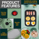 idrop [ 600W ] Multifunctional Electric Cooking Convenient Breakfast BBQ Grill and Pancake Omelette Maker / Pembuat Masak Sarapan Gril Elektrik / 600W便捷电烤盘(烤哇伊迷你早 餐机)