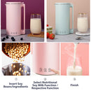 idrop [ 350ml ] Smart Soymilk Porridge Fruit Vegetable Juice Maker & Blender / Kendi Pengisar Susu Bubur dan Jus Buah / 迷你破壁豆浆机