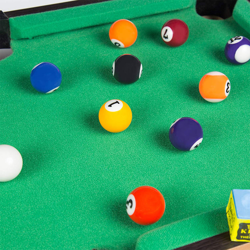 idrop Portable Compact Mini Tabletop Pool table Snooker