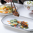 idrop Ceramic Family Plateware Dish Serveware [ Square / Oblong Plate  ]
