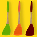 idrop Kitchen Silicone Cooking Spatula with Wooden Handle