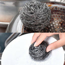 idrop [ 2PCS ] Wire Mesh Scrubber Scouring Sponge / Berus Gosok Besi / 2PCS清洁球