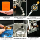 idrop Camping Mini Stove Compact Portable Foldable Outdoor Cooker / Dapur Masak Mudah Alih Senang Lipat / 气炉户外便携气罐自驾游炊具
