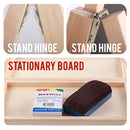 idrop Double Sided Wooden Magnetic Educational Black Board / White Board For Kids And Children