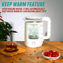 idrop [ 1.8L ] Electric Glass Kettle 1500W / Cerek Air Kaca Elektrik / [ 1.8L ] 玻璃电热水壶1500W