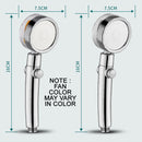idrop Turbocharge Pressurized Shower Head 360° with Adjustable Angle / Kepala pancuran Bilik Mandi Turbo / 360°涡轮增压增压淋浴头，角度可调
