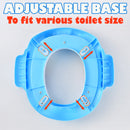 idrop Children's Toilet Potty Seat / Tempat Duduk Jamban Kanak-Kanak / 海豚坐便圈(卡通儿童坐便器)