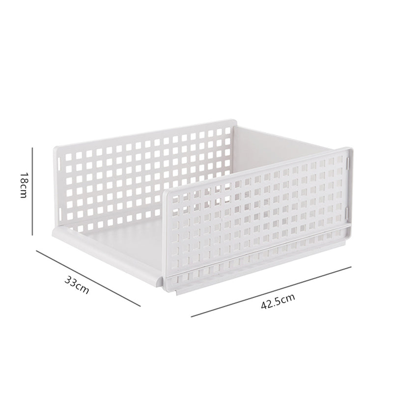 idrop Household Foldable Home Storage Rack Shelf Drawer / Kotak Rak Penyimpanan Barang / 家用可折叠家用储物架置物架抽屉[ 1pc ]