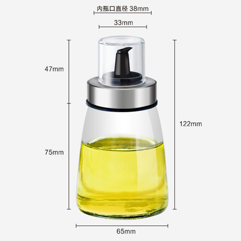 idrop 160ml Oil & Seasoning Sauce Dispenser Bottle Jar [ 1pc ]