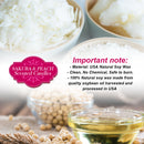 idrop Sakura & Peach Scented Candle Aromatherapy / Lilin Wangi Beraroma Sakura dan Buah Pic / 樱花桃香蜡烛香薰