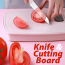 idrop [ 7pcs ] Multifunction Fruit & Vegetable Cutting Board / Papan Pemotong Sayur dan Buah / 七件套萝卜刨(菜板果蔬盘七件套)(切菜器)