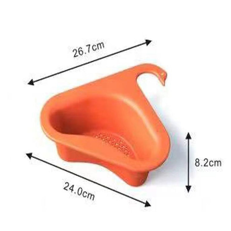 idrop Plastic Swan Draining Sink Basket / Bakul Cuci Bucu Sinki Corak Angsa / 塑料天鹅沥水篮