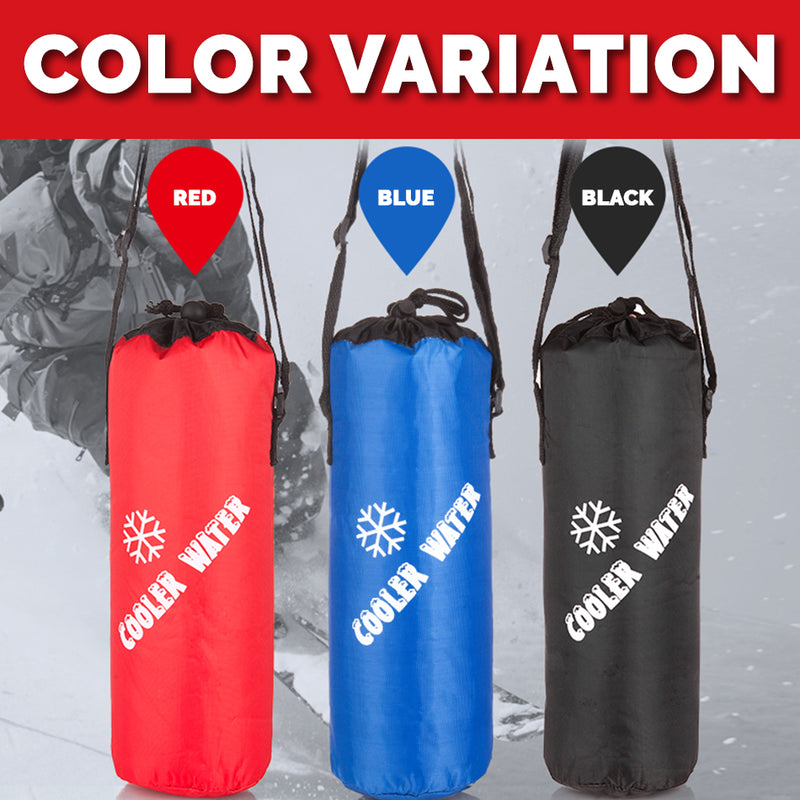 idrop Thermal Insulated Water Bottle Portable Easy Carry Cooler Bag