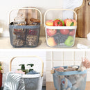 idrop Fruit Vegetable and Household Item Storage Iron Mesh Basket