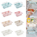 idrop Retractable Pull Out Kitchen Refrigerator Storage Organizing Box Tray