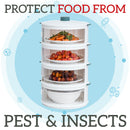 idrop [ 5 LAYER ] Multilayer Stackable Heat Insulation Food Meal Dish Storage