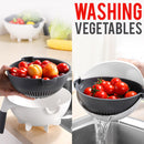 idrop Multifunction Kitchen Wet Basket Vegetable Washer & Cutter / Bekas Potong & Basuh Sayur