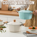 idrop [ 26CM ] Nonstick Octagonal Thickened Stew Soup Double Eared Pot / Periuk Kuali Tidak Lekat / 26CM多用八角锅(胜达利