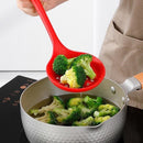 idrop [ 5PCS ] Kitchen Silicone Cooking Utensil Set / Set Dapur Alat Memasak / 硅胶厨具5件套(红黑混 )