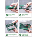 idrop Mounted Hanging Kitchen Sink Drain Basket / Bekas Boleh Lipat Sinki & Tandas / (强力胶)Y0545