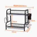idrop [ 2 LAYER / 3 LAYER ] Kitchen Household Multifunction Utensil & Tableware Dishrack Storage Shelf Rack / Rak Pinggan Mangkuk bertingkat / 2层/3层 厨房家用多功能餐具餐具碗碟架储物架置物架