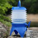 idrop 5L Collapsible Portable Compact Picnic Camping Drinking Water Storage  Container