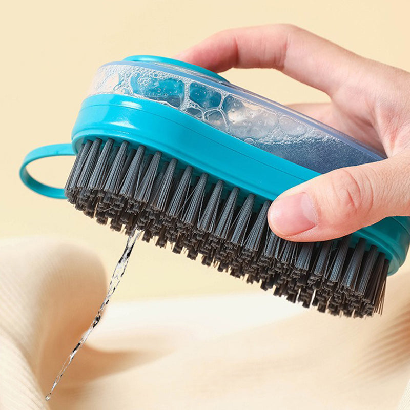 idrop Multifunctional Cleaning Scrubbing Brush / Berus Cuci Pelbagai Guna / 多功能液压清洁刷 (三个刷套装)(海绵刷 金钢砂 毛 刷