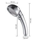 idrop 3 IN 1 Turbo Boost Shower Head / Pancuran kepala Bilik Mandi