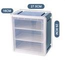 idrop [ 3 LAYER ] Wall Mounted Storage Box Container / Kotak Penyimpanan Barang / 收纳盒