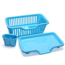 idrop Kitchen Plastic Draining Dish Rack / Rak Pinggan Dapur / 塑料洗碗架(侧面出水)