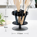 idrop Rotating Lotus Design Utensil Holder / Tempat Simpan Perkakas Dapur Boleh Putar / 莲花勺子架