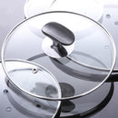 idrop 28CM Cooking Pan Pot Tempered Glass Lid Cover / Penutup Gelas Kaca Periuk Kuali 28CM / 28CM蒸锅锅玻璃盖盖