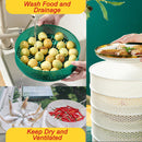 idrop [ 5 LAYER ] Dish Meal Multilayer Storage Box / Tempat Simpan Makanan Bertingkat / 一盖5盘一扣菜罩(收纳盒)