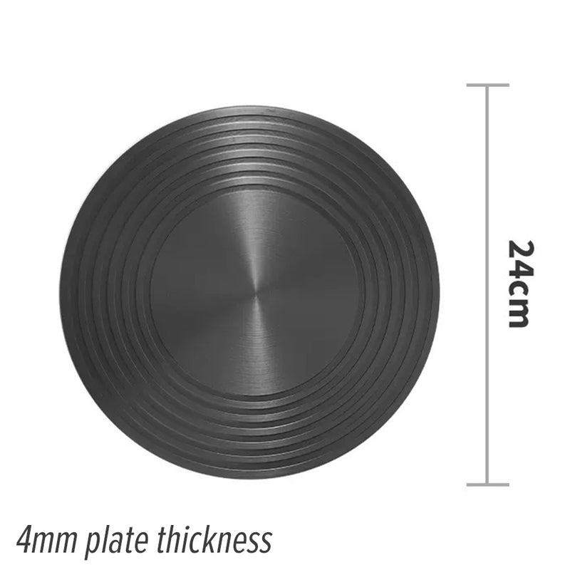 idrop [ 24CM ] Heat Conduction Thawing Tray Plate 4mm Thick / Piring Plat Pencairan Nyahbeku  / 导热解冻盘24CM*4MM厚度