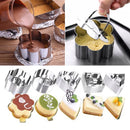 idrop [ 1 PC ] Cake Mousse Mold Various Shape / Acuan Kek Mousse Pelbagai Bentuk / 小慕斯圈(蛋糕模)