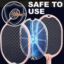 idrop Electric Rechargeable Mosquito Swatter Killer 2W 3000V 220V / Raket Pembunuh Nyamuk / 电动可充电灭蚊器