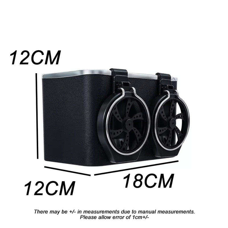 idrop Car Armrest Tissue Box Smartphone & Cup Bottle Holder / Kotak Simpanan Tisu Telefon Pintar & Botol Cawan / 车载多功能收纳盒